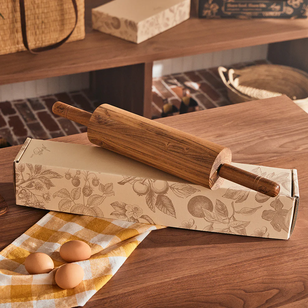 Baker's Ball Bearing Teak Rolling Pin - Image 4