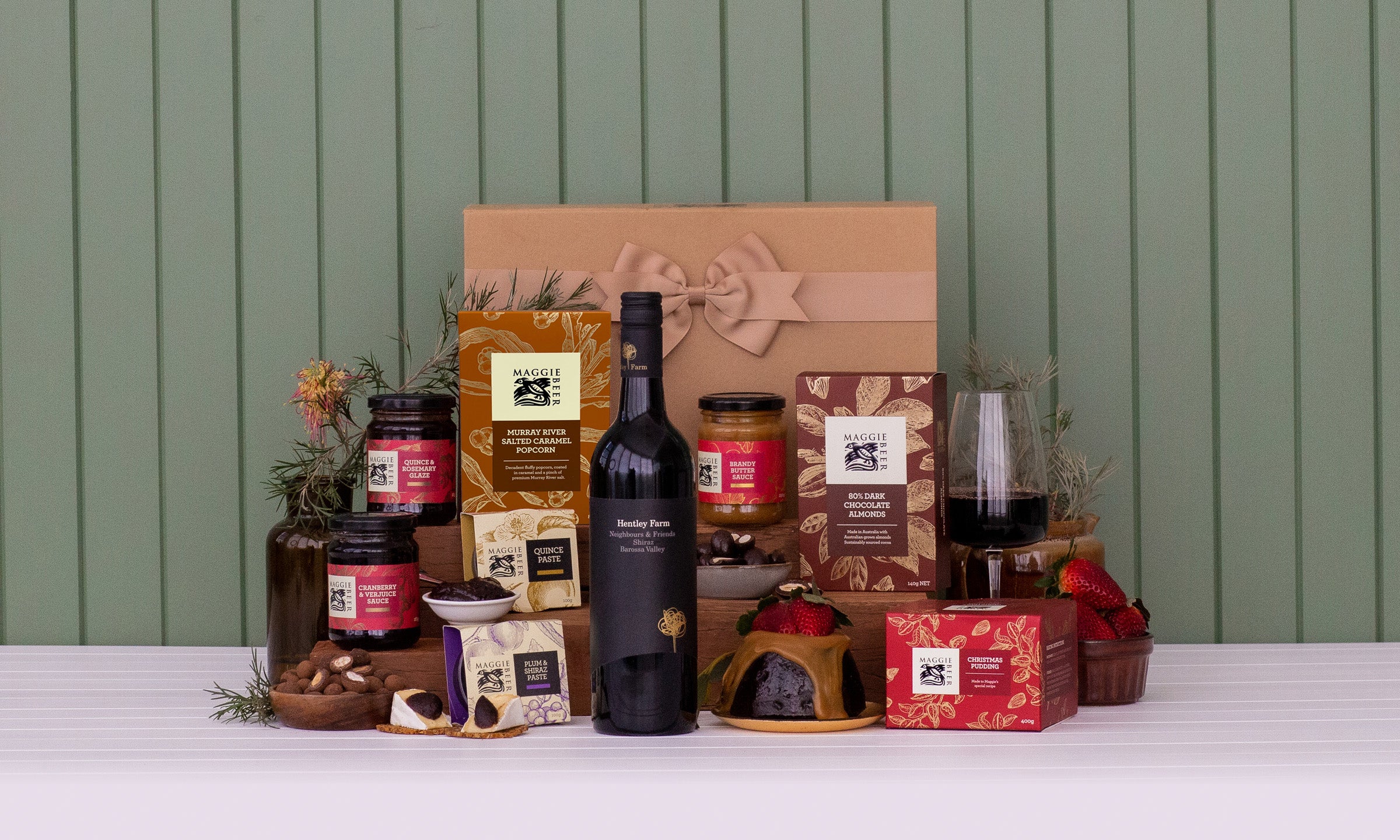 Christmas Treats Hamper with Barossa Shiraz