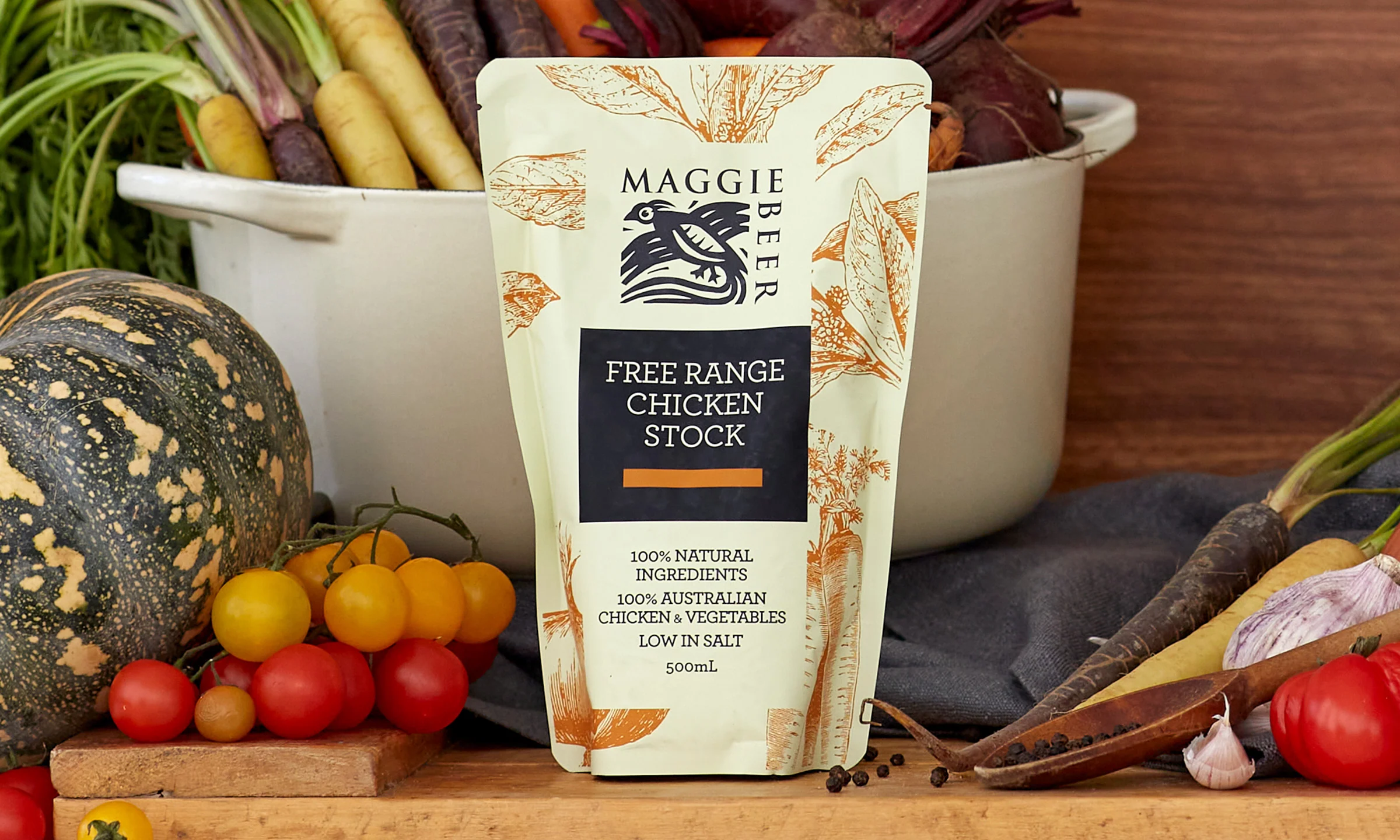 Free Range Chicken Stock 500mL