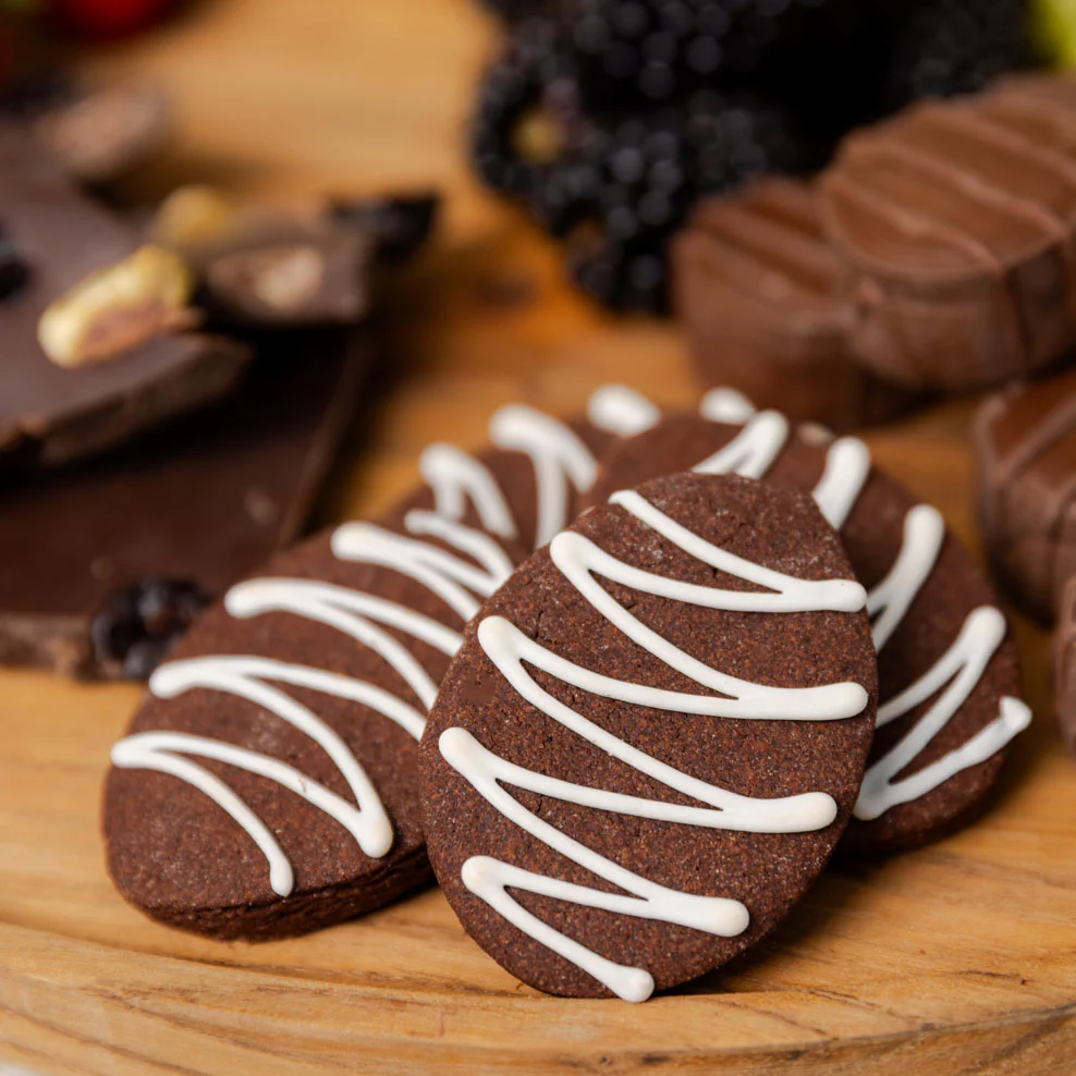 Maggie Beer Handcrafted Dark Chocolate Easter Biscuits 100g - Image 5