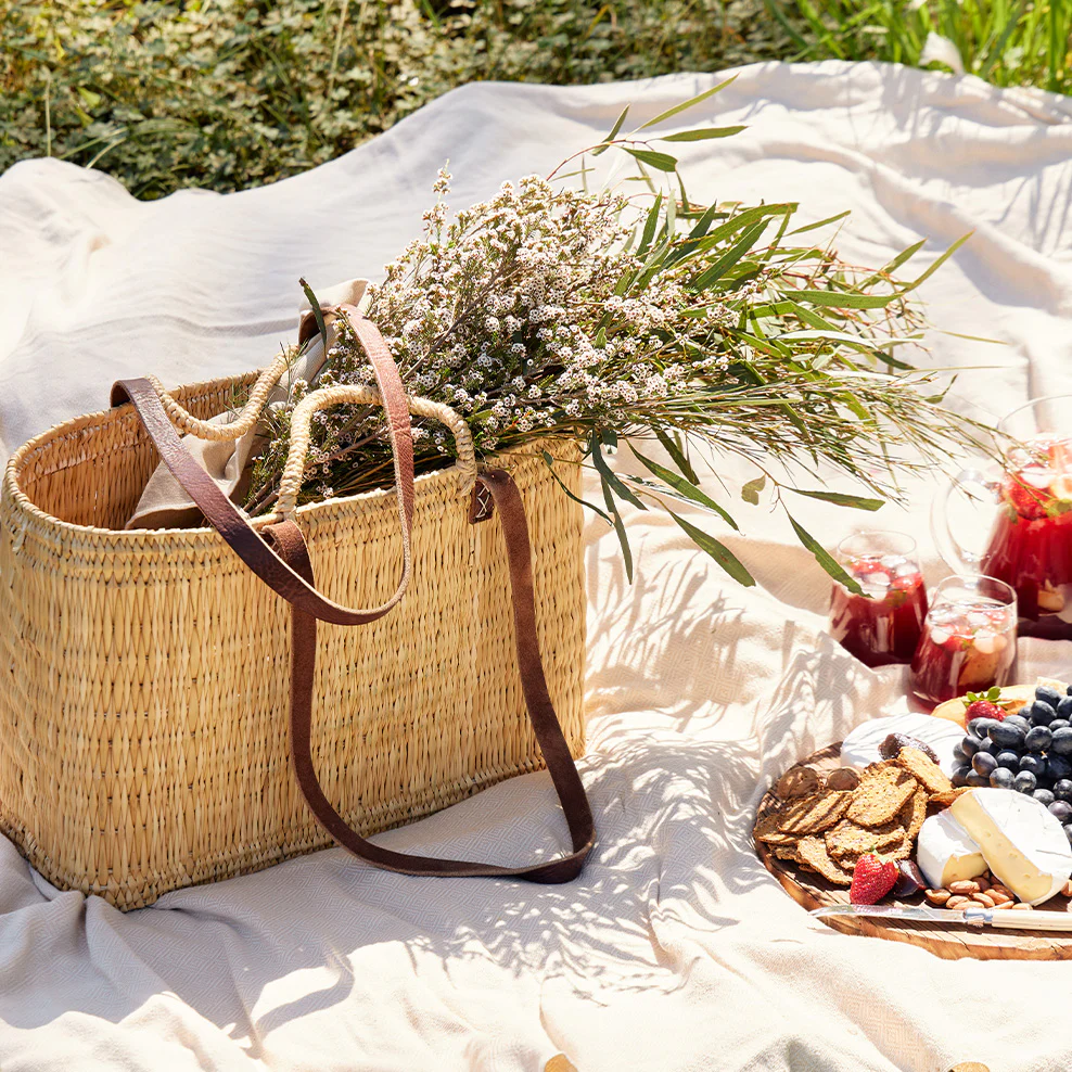 Maggie Living: Large French Market Basket - Image 4