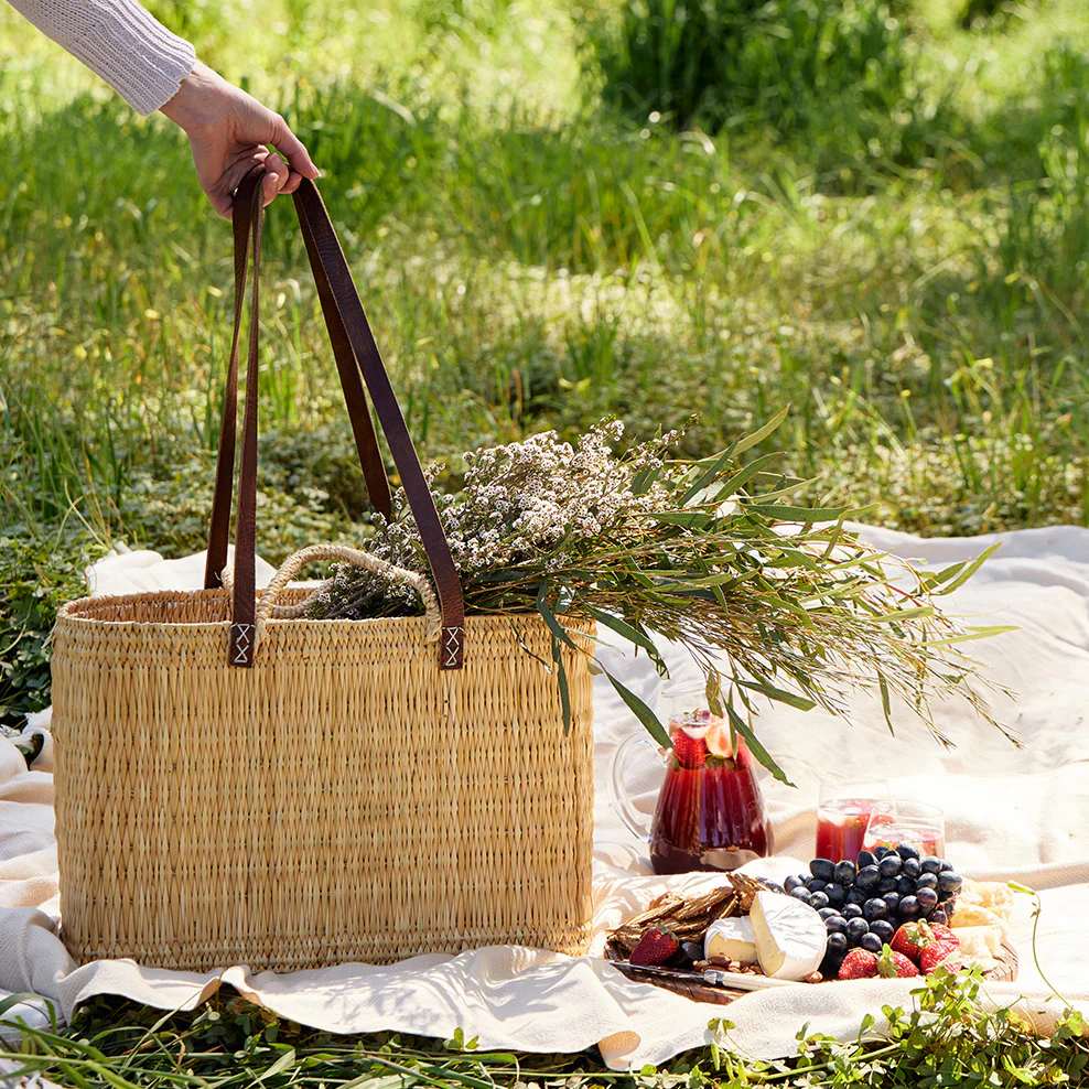 Maggie Living: Large French Market Basket - Image 5