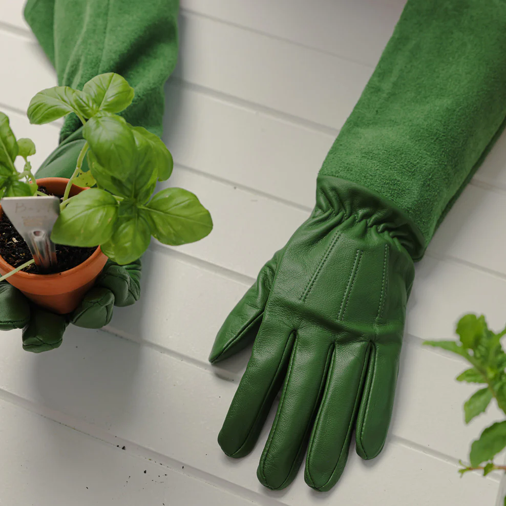 Maggie Living Leather Gardening Gloves - Image 7