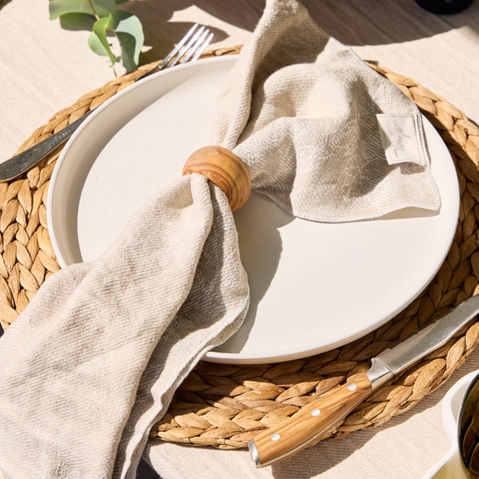Maggie Living Napkin Rings - Set of 4 - Image 2