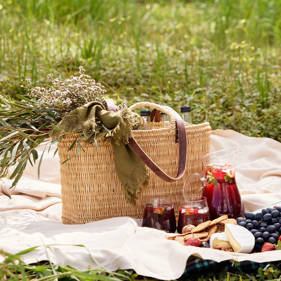 Maggie Living: Small French Market Basket - Image 5