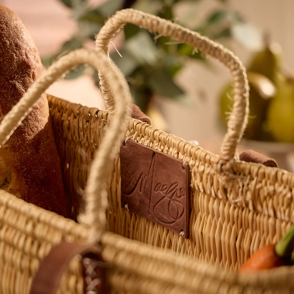 Maggie Living: Small French Market Basket - Image 7