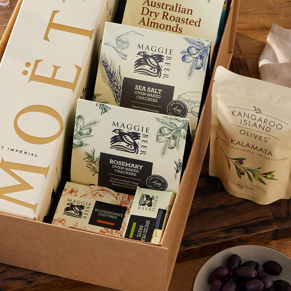 Maggie's Gourmet Grazing Hamper with Moët - Image 4