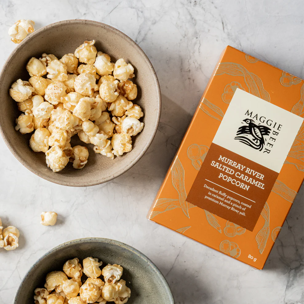 Murray River Salted Caramel Popcorn 80g - Image 2