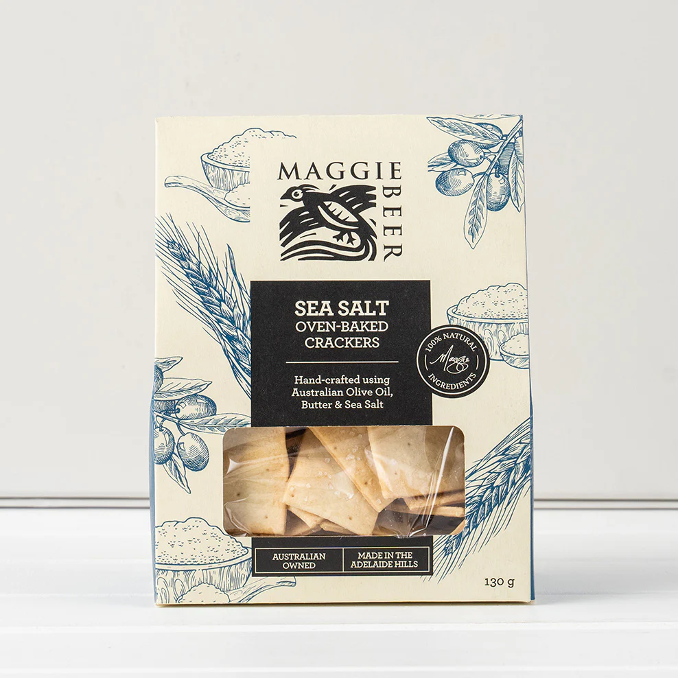 Sea Salt Oven Baked Crackers 130g - Image 5