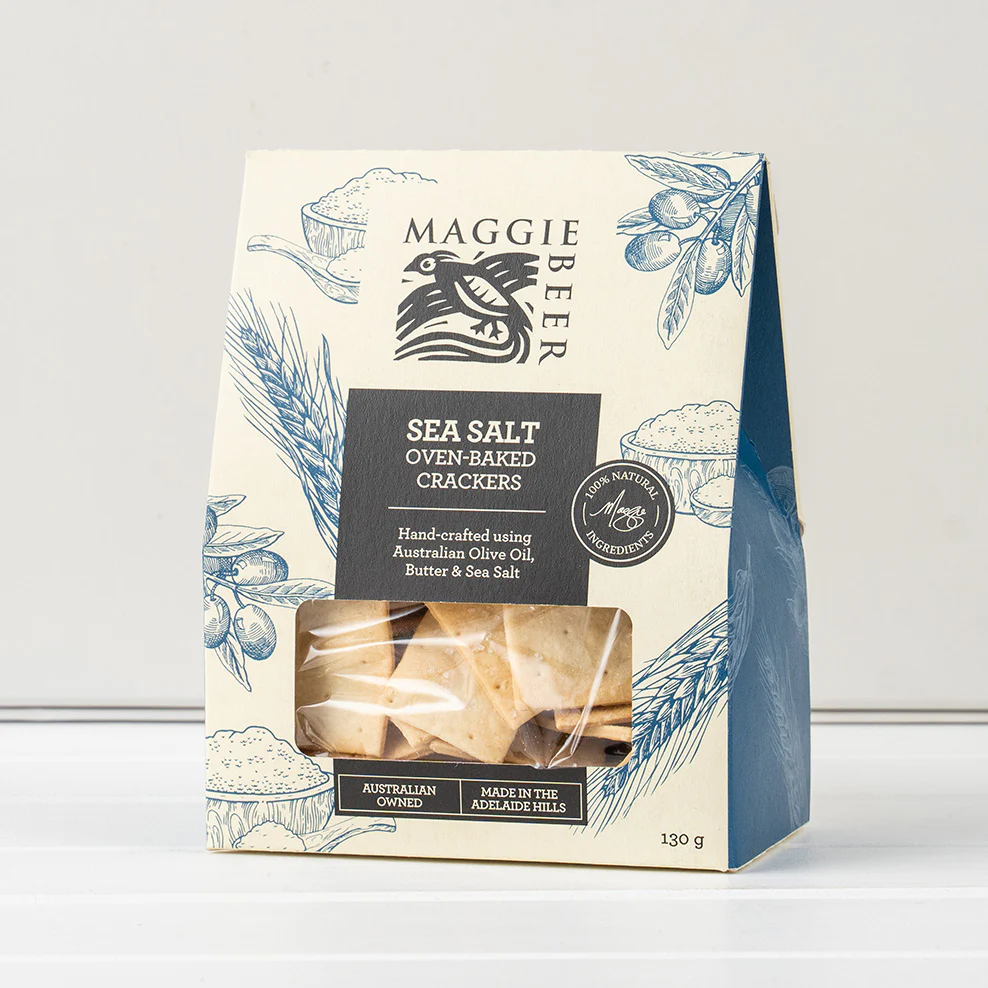 Sea Salt Oven Baked Crackers 130g - Image 6