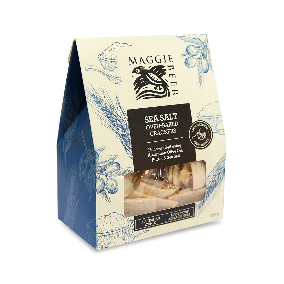 Sea Salt Oven Baked Crackers 130g - Image 8